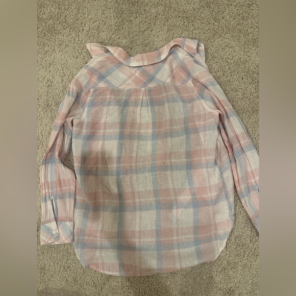 Rails plaid pastel colors shirt size Small - Picture 14 of 14